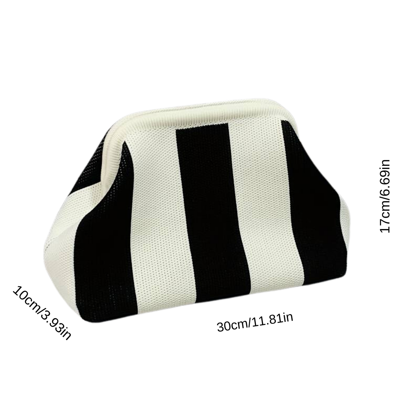 Striped Crochet Bag For Women | RACUUN