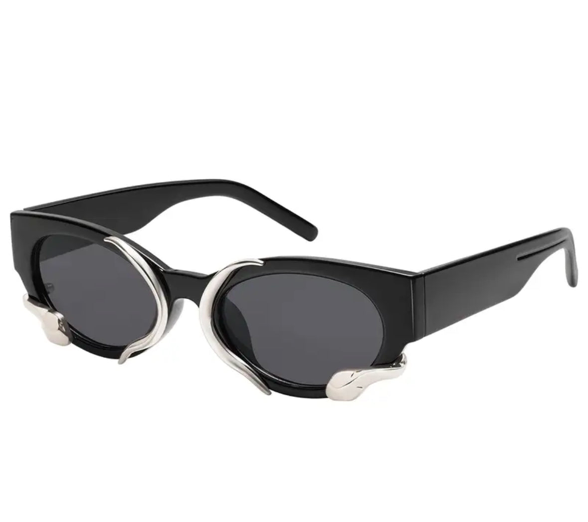 Retro Snake-Inspired Unisex Sunglasses | PYTHON