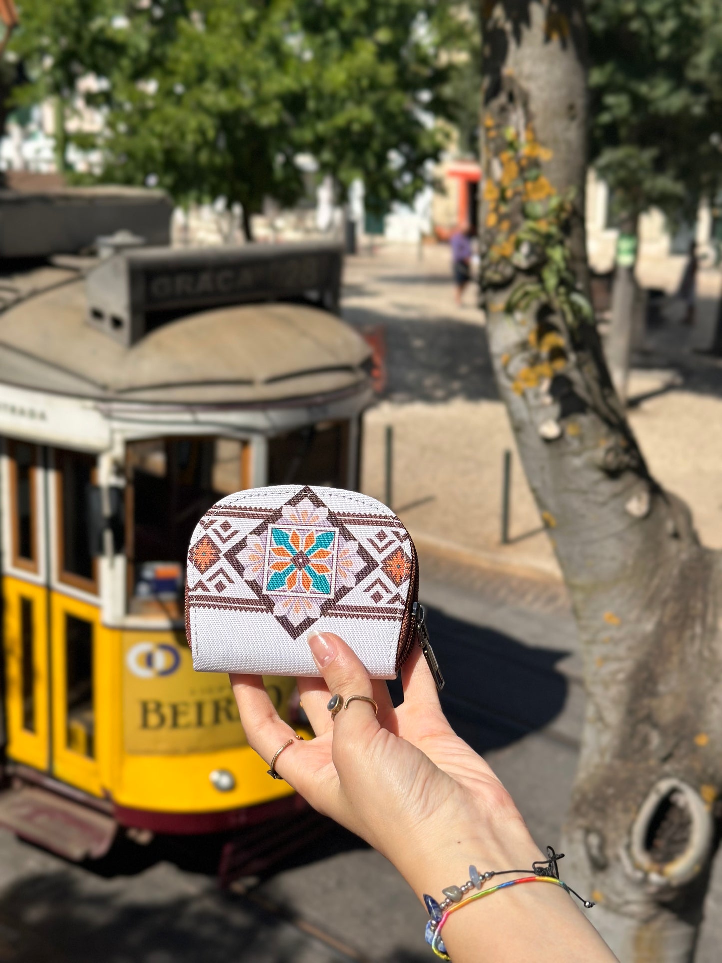 Bohemian Style Canvas Card Wallet | PORTO