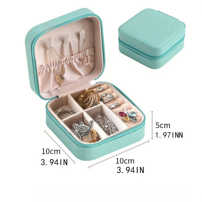 Portable Carry-on Jewelry Storage Box